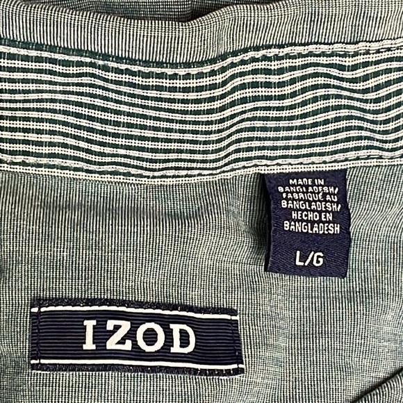 Izod Men’s Long Sleeve Button Down Shirts (Bundle of 3) Large - Picture 12 of 17